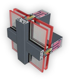 Aluminium fire resistance facades HUECK